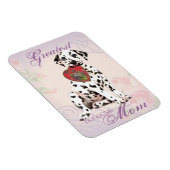 ダルマチアハートママ マグネット (右側)