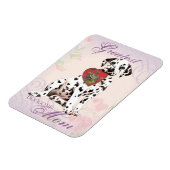 ダルマチアハートママ マグネット (左側)