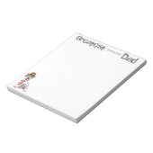 ダルマチアパパ ノートパッド (回転)