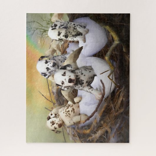 ダルマチアパピス祈りの言葉は真来のことができます ジグソーパズル (縦)