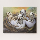 ダルマチアパピス祈りの言葉は真来のことができます ジグソーパズル (横)