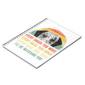 ダルマチアンあなたが作るすべてのスナックあなたが焼くすべての食事 ノートブック (左側)