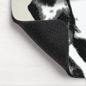 ダルマチアンとレッドベレー マウスパッド (コーナー)