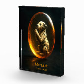 ダルマチアンのメモリアル フォト ブロック (右)