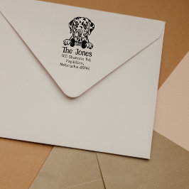 ダルマチアンカスタムドッグ差出人住所 ラバースタンプ