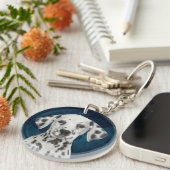 ダルマチアンキーチェーン キーホルダー (正面右)