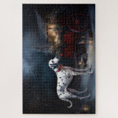 ダルマチアンスノウリースレイクリスマスデコール ジグソーパズル (縦)