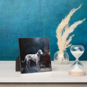 ダルマチアンスノウリースレイクリスマスデコール フォトプラーク (インサイチュ)