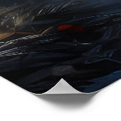 ダルマチアンスノウリースレイクリスマスデコール ポスター (角)