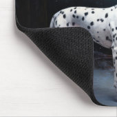 ダルマチアンスノウリースレイクリスマスデコール マウスパッド (コーナー)