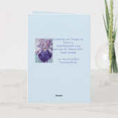 ダルマチアンスポッティドッグ可愛い犬空白のカード カード (裏面)