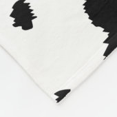 ダルマチアンスポットパターンドッグダルメーションスポットドット フリースブランケット (角)