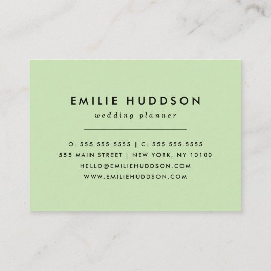 ダルマチアンスポット、ダルマチアンドット、白黒 名刺 (裏面)