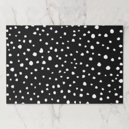 ダルマチアンドット、ダルマチアンスポット、白黒 ペーパーパッド