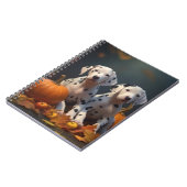 ダルマチアンパピーオータムデライトカボチャ ノートブック (左側)