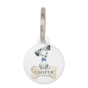 ダルマチアンパピードッグ ペット　ネームタグ