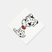 ダルマチアンパピー スタンダードカクテルナプキン (角)