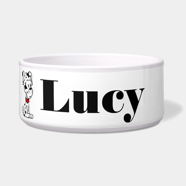 ダルマチアンパピー ボウル (正面)