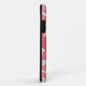 ダルマチアンピンクと白とモノグラム Case-Mate iPhoneケース (裏面/右)