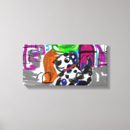 ダルマチアン市 キャンバスプリント