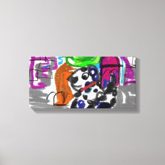 ダルマチアン市 キャンバスプリント (正面)