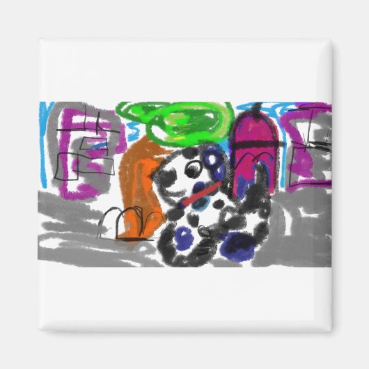 ダルマチアン市 マグネット (正面)