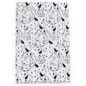 ダルマチアン模様 ミディアムペーパーバッグ (正面)