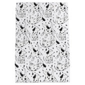 ダルマチアン模様 ミディアムペーパーバッグ (裏面)