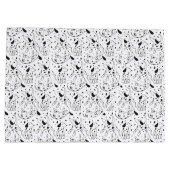 ダルマチアン模様 ラージペーパーバッグ (裏面)