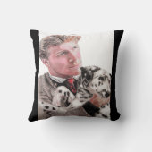 ダルマチアン犬かわいい動物のスポッティクッション クッション (裏面)