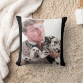 ダルマチアン犬かわいい動物の斑点 クッション (ブランケット)