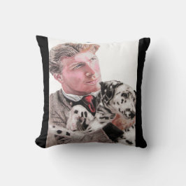 ダルマチアン犬かわいい動物の斑点 クッション