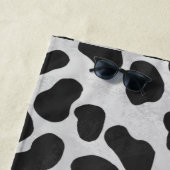 ダルマチアン犬のパターン ビーチタオル (インサイチュ)