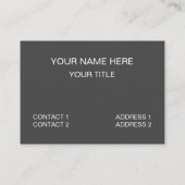 ダルマチアン犬の獣医ペットケア 名刺 (裏面)