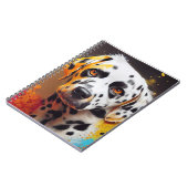 ダルマチアン犬ペットかわいい愛らしい動物コンパニオン ノートブック (左側)