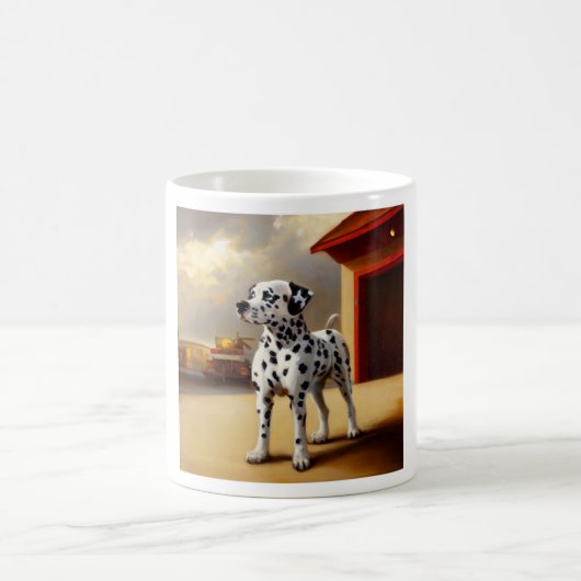 ダルマチアン犬 コーヒーマグカップ (中央)