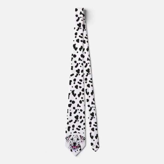 ダルマチアン犬 ネクタイ (正面)