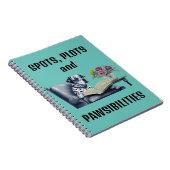 ダルマチアン犬 ノートブック (右側)