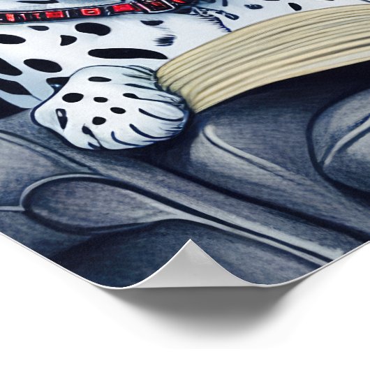 ダルマチアン犬 ポスター (角)