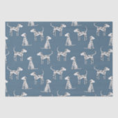 ダルマチアン犬 薄葉紙 (正面)