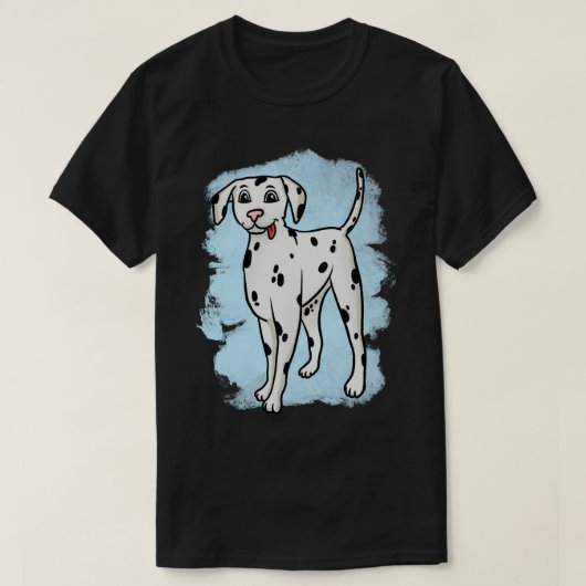 ダルマチアン犬 Tシャツ (デザイン正面)