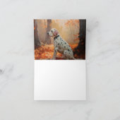 ダルマチアン紅葉秋 カード (内部)