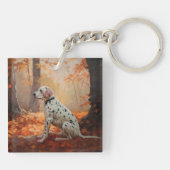 ダルマチアン紅葉秋 キーホルダー (裏面)