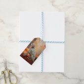 ダルマチアン紅葉秋 ギフトタグ (より糸付き)