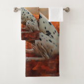 ダルマチアン紅葉秋 バスタオルセット (インサイチュ)