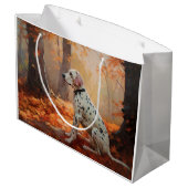 ダルマチアン紅葉秋 ラージペーパーバッグ (裏面アングル)