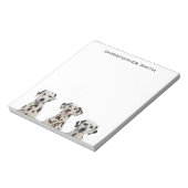 ダルマチアン・ドッグ ノートパッド (回転)