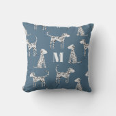 ダルマチアン・ドッグ・モノグラム クッション (正面)