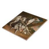 ダルマチアン・ドッグ(by James Ward) タイル (側面)