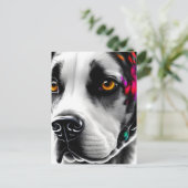 ダルマチアン、ポストクロッシングポストカード ポストカード (スタンド正面)